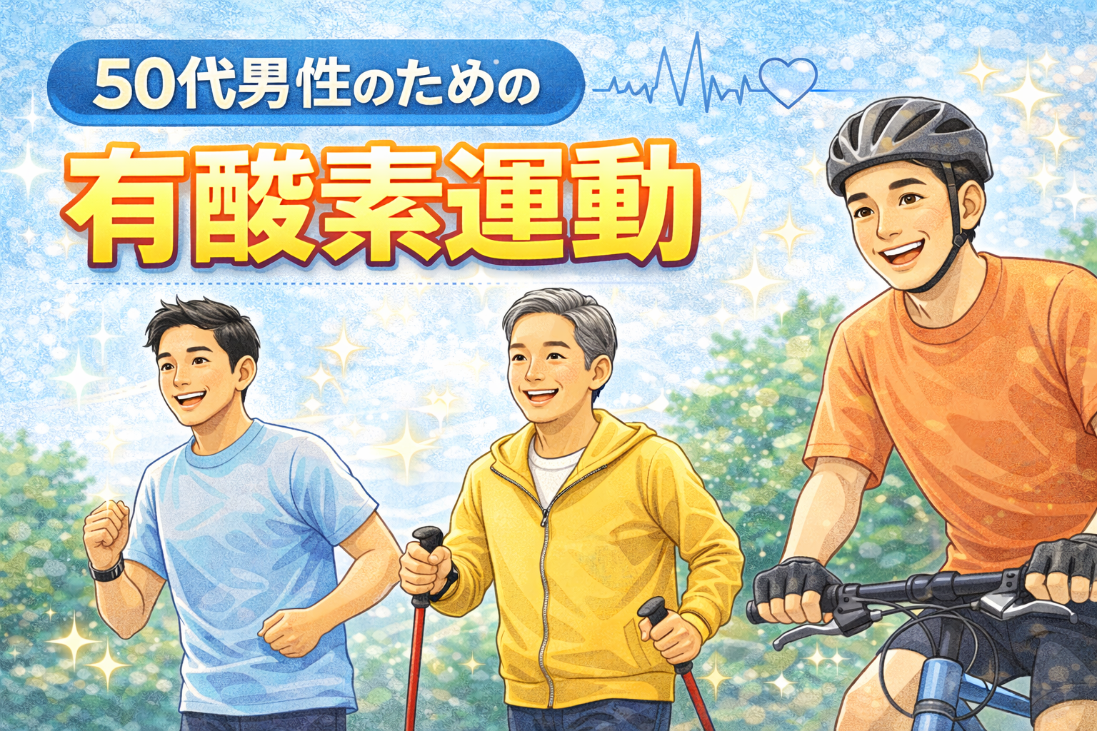 50代男性のための有酸素運動