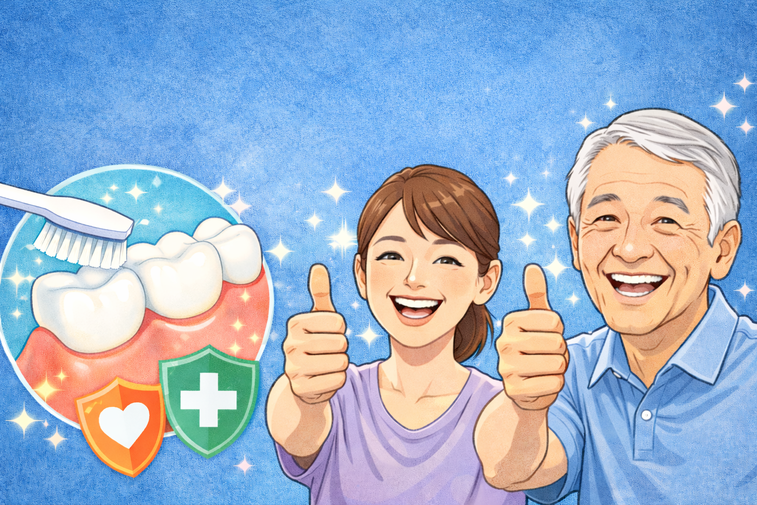 歯ぐきケアで変わる